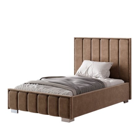 Кровать Мирабель 120х200 без настила (Шоколад)