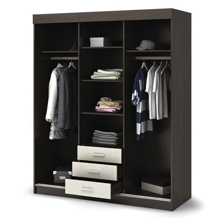 Шкаф-купе Лидер 1К (Венге/Белфорд)