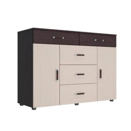 Вега комод К-03 (Венге/Дуб молочный)