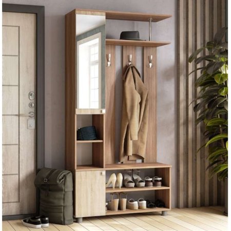 Прихожая Эконом (Шимо темный/Сонома)