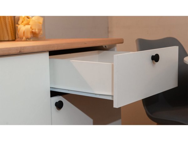 Кухня Ева 1,0м Белый (дуб классический)