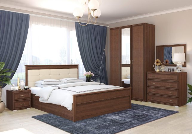 Ливорно шкаф 3 ств. ЛШ-24 (Орех донской)