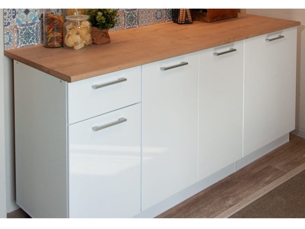 Кухня Ника Глосс 1,8м (Белый глянец)