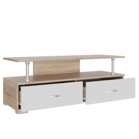 Тумба TV-5_А в гостиную снято с производства (Сонома/Белый)