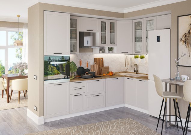 Модульная кухня Кельн (Софт бланж)