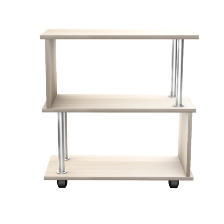 Стол журнальный Волна - Доллар (Шимо светлый)