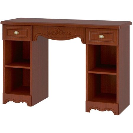 Лотос (ЛАК) стол туалетный (макияжный) (Орех Экко/Орех темный с тонировкой)