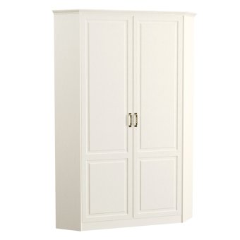 Ливерпуль Шкаф для одежды 13.124.02 (Белый / ясень ваниль)