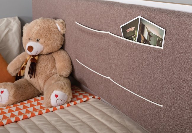 Вуди детская комплект 2 (белый / крафт золотой)