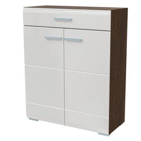 Вегас прихожая комод снято с производства (Венге/Белый глянец)