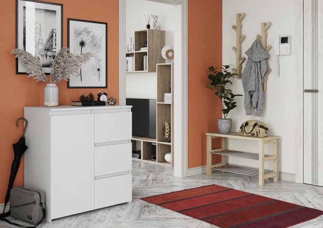 Комод Милано 2 (Белый)