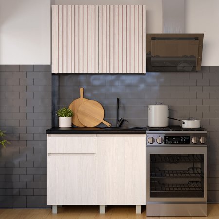 Кухня Тренд 1,0 (ясень белый)