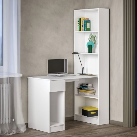 Лайт Шкаф комбинированный 10.01 (Белый)