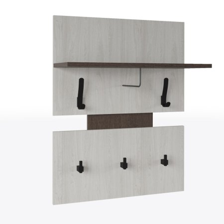 Модена вешалка МВ-30 (Венге/Анкор светлый)