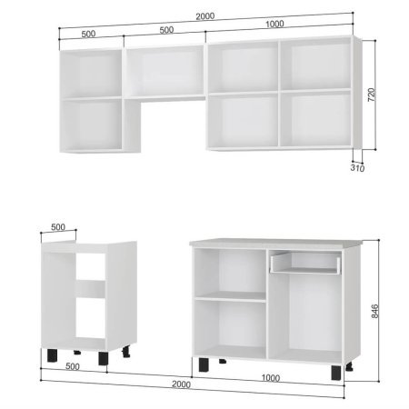Кухня Сканди 2,0 м №2