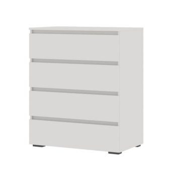 Хелен комод КМ 02 4 ящика 802 (Белый)
