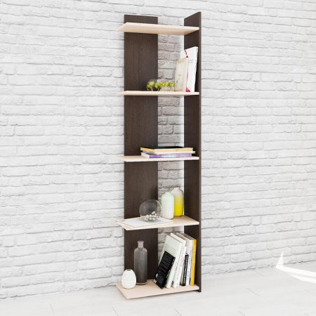 Стеллаж Ромео 7 (Венге/Дуб молочный)