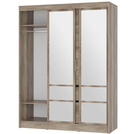 Энигма шкаф-купе ШКК-06 (дуб каньон/венге)
