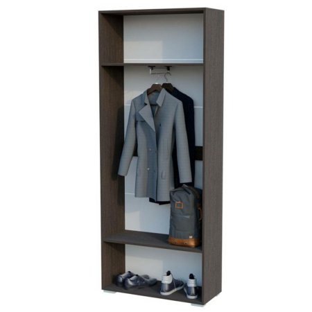 Вегас прихожая шкаф 2 ств. снято с производства (Венге/Белый глянец)