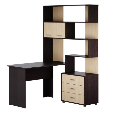 Уголок школьника Паскаль СТ 103 (Корпус венге/фасад дуб молочный)