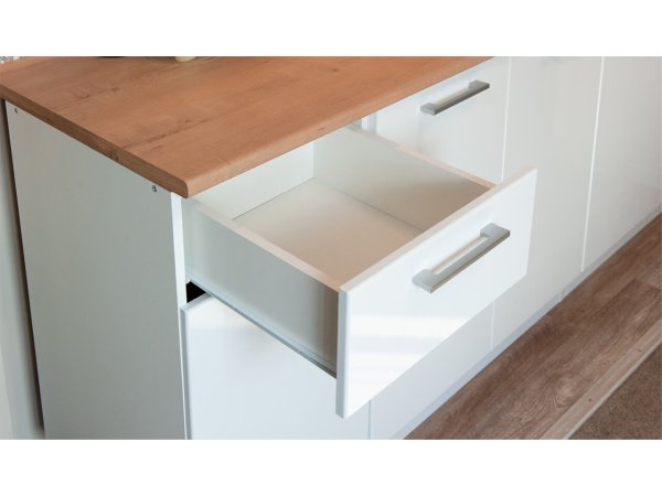 Кухня Ника Глосс 1,8м (Белый глянец)