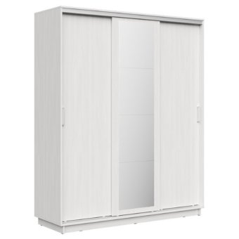 Шкаф-купе Стоун зеркало 3 дверный (Анкор светлый, 180)