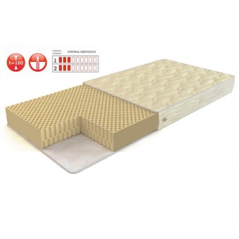 Матрас Эксклюзив латекс (чехол жаккард)