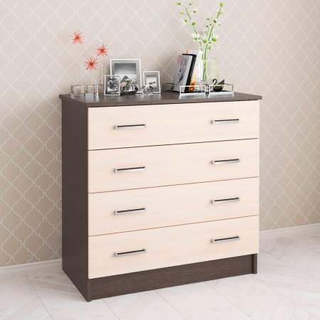 Комод Катрин 3 (Венге/Дуб молочный)