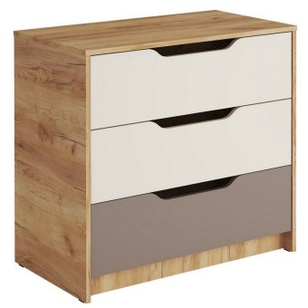 Rich Рич комод КМ-01 детский (Миндаль/Глиняный серый)