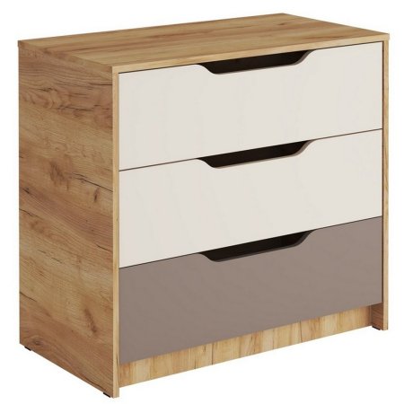 Rich Рич комод КМ-01 детский (Миндаль/Глиняный серый)