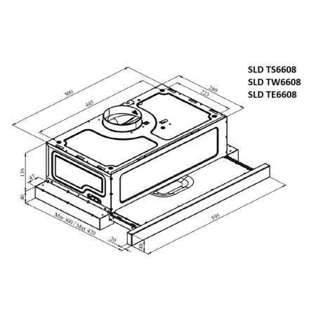 SCHAUB LORENZ вытяжка SLD WW 6608