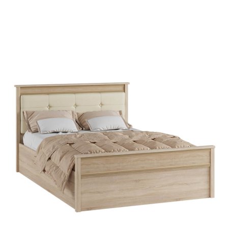 Ливорно кровать ЛКР-1 140х200 (Дуб сонома, Ортопедическое основание)