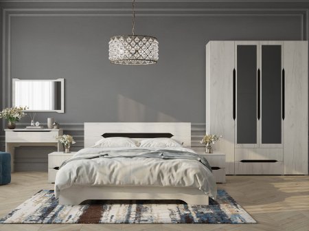 Вега столик (Дуб крафт белый)