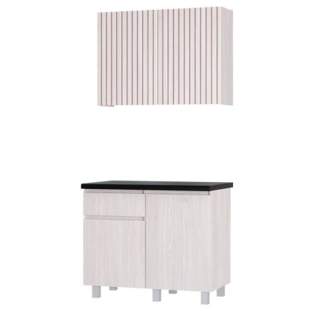 Кухня Тренд 1,0 (ясень белый)