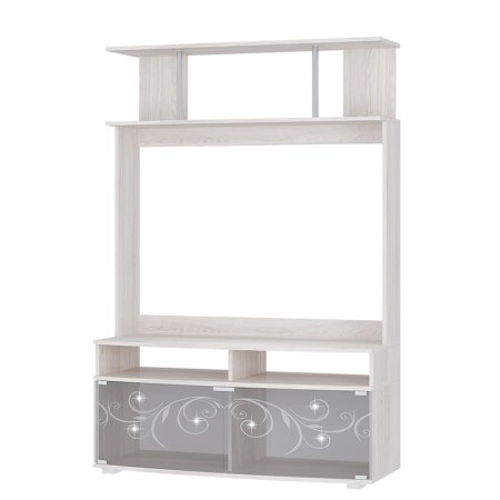 Гостиная Флоренция центральная секция (ясень белый)