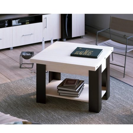 Стол журнальный СЖ-3.2 трансформер (Венге / Дуб молочный)