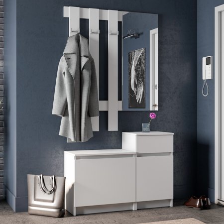 Мори Прихожая тумба МПТ 400 (Белый)