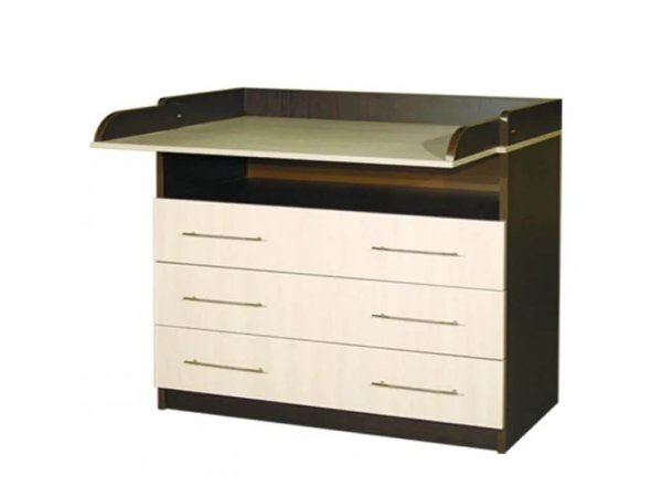 Комод К-1.2 Пеленальный (Венге / Дуб молочный)