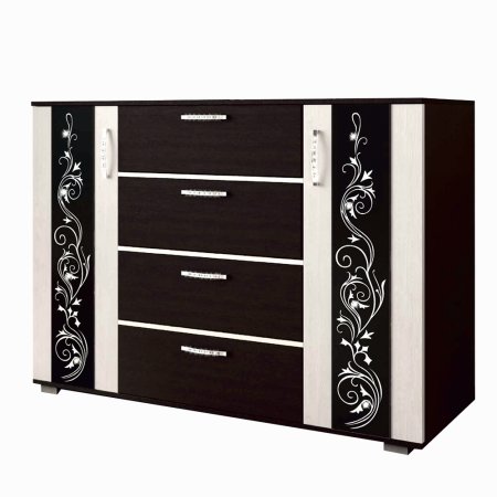 Комод Европа Премиум (Венге/Дуб атланта)