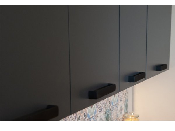 Кухня Ника Нео 1,8м (Антрацит/Белый)