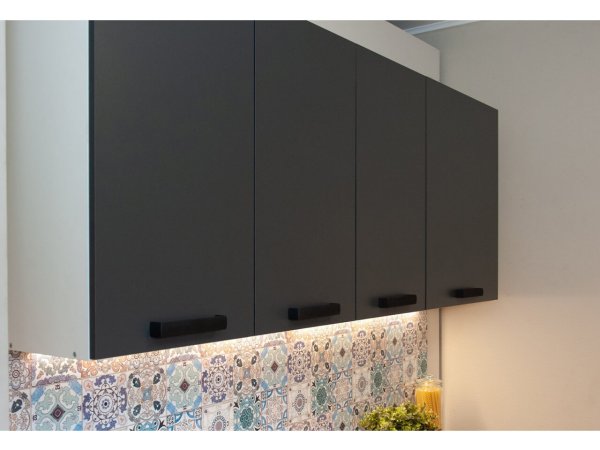 Кухня Ника Нео 1,8м (Антрацит/Белый)