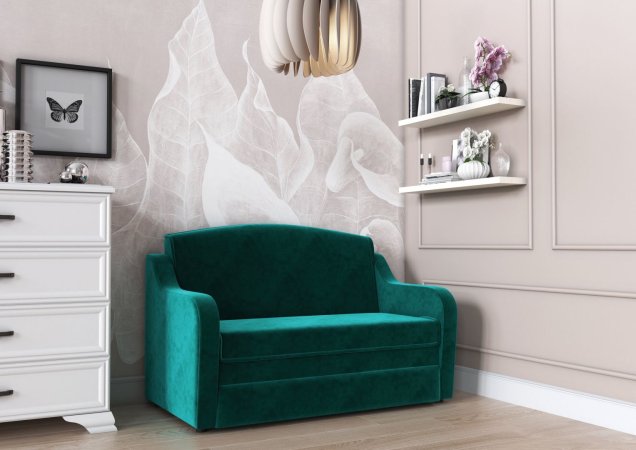 Диван Луна (Темно-бирюзовый)