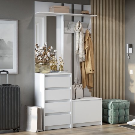 Айден вешалка ВШ06-1100 (Белый)