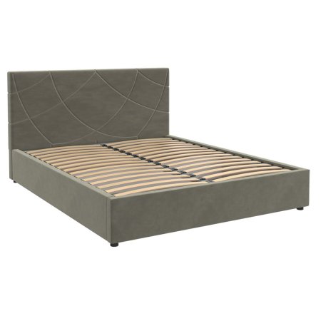 Версаль кровать 160х200 + металлокаркас + подъемный механизм (Серый)