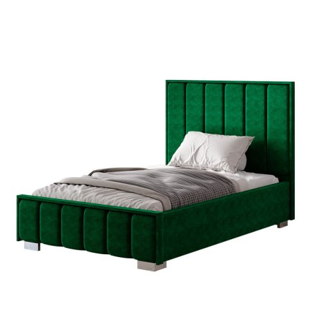 Кровать Мирабель 120х200 без настила (Изумруд)