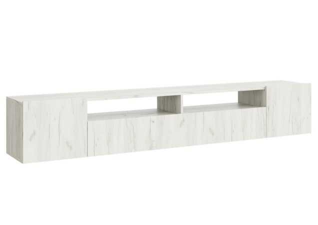 Соло 16 тумба под ТВ в гостиную (Крафт белый)