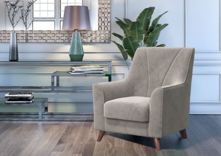 Кресло Далас-1 (Светло-серый)