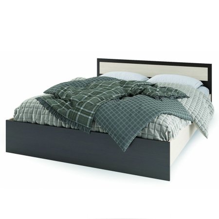 Гармония Кровать КР 602 140х200 (Венге/Белфорд)