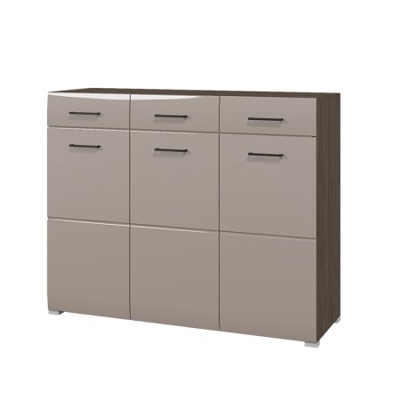 Ненси комод (Венге/Капучино глянец)