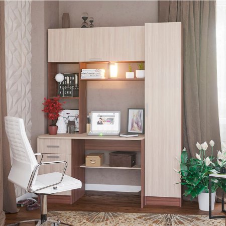 Стол компьютерный №7 (Шимо комби)